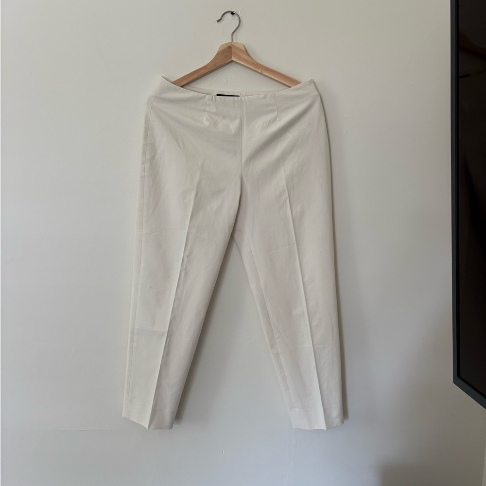 Piazza Sempione Cream Trousers